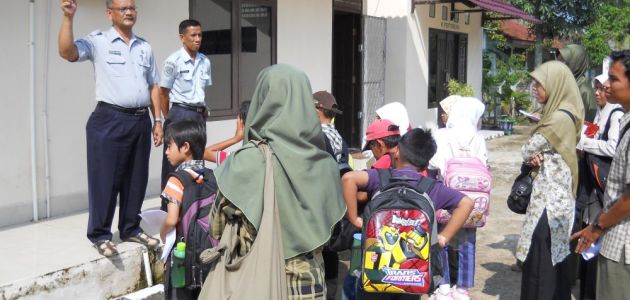 sekolah alam indonesia (sai) palembang ke stasiun klimatologi 1